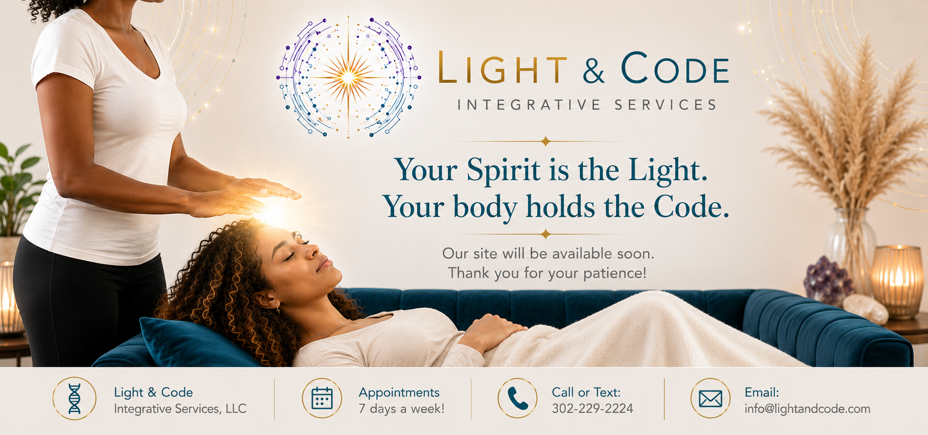 Light and Code Integrative Services: Past Life Exploration, Reiki, Sports Reiki, Energy Wellness