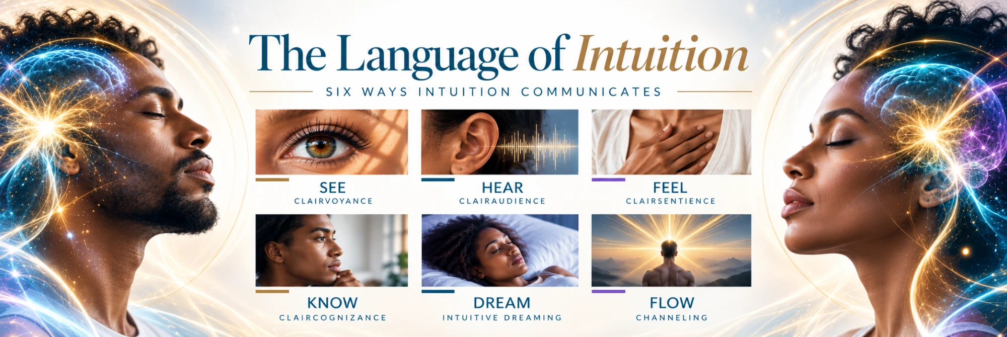 Learn to recognize, strengthen, and trust your intuitive senses.